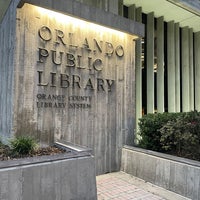 Photo taken at Orange County Library - Orlando Public Library by Amjad on 11/21/2022