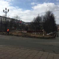 Photo taken at Victory Square by Александр З. on 5/3/2017