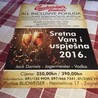 Photo taken at Pivnica Budweiser by Neno M. on 12/6/2015