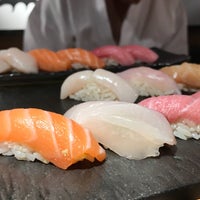 Photo taken at Sushi Azabu by Graham S. on 9/7/2017