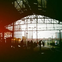 Photo taken at Manchester Victoria Metrolink Station by ian on 11/6/2012