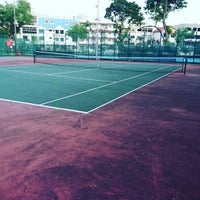 Photo taken at Farrer Park Tennis Centre by Thomas W. on 11/7/2016