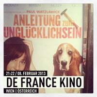 Photo taken at De France Kino by Meberl on 2/8/2013