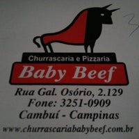 Photo taken at Churrascaria Baby Beef by Lucio B. on 11/25/2012