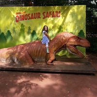 Photo taken at Dinosaur Safari at Bronx Zoo by Dominic S. on 7/28/2013