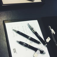 Photo taken at Montblanc Boutique by Katya G. on 6/12/2014