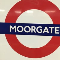 Photo taken at Moorgate by Rich W. on 9/1/2016