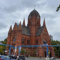 Photo taken at Heilig-Kreuz-Kirche by Murat K. on 10/8/2022