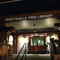 Photo taken at Fayetteville Free Library by Rich R. on 1/10/2013