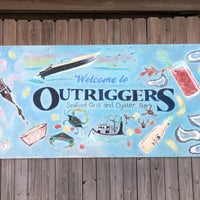 11/6/2018 tarihinde Tinaziyaretçi tarafından Outriggers Seafood Bar &amp;amp; Grill'de çekilen fotoğraf