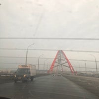 Photo taken at Бугринский мост by Nadia *. on 2/8/2020