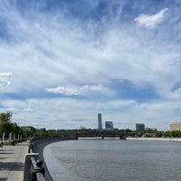 Photo taken at Luzhnetskaya Embankment by Nadia *. on 5/23/2021