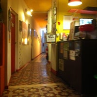 Photo taken at Feetup Hilux Hostel Valencia by Enya B. on 10/3/2012