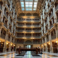 Photo taken at George Peabody Library by Brett H. on 9/14/2022