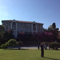 Photo taken at Boğaziçi Üniversitesi Güney Kampüsü by Fatih E. on 4/20/2013