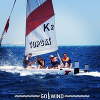 Photo taken at Go!Wind. Windsurfing &amp;amp; Kitesurfing School by Olesya B. on 7/1/2013