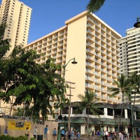 Photo taken at Pacific Beach Hotel Waikiki by E M. on 4/28/2013