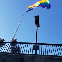 Photo taken at Castro Pride Flag Pole by Matt L. on 10/9/2019