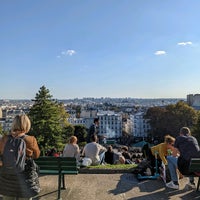Photo taken at Jardin des Arènes de Montmartre by Sergei F. on 10/16/2021