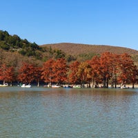 Photo taken at Кипарисовое озеро by Julia on 10/31/2021