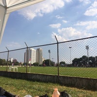 Photo taken at Arena Paulista de Rugby by Isabel C. on 3/19/2016