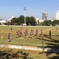Photo taken at Arena Paulista de Rugby by Isabel C. on 5/13/2017