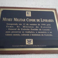 Photo taken at Museu Militar Conde de Linhares by Taty S. on 6/23/2013