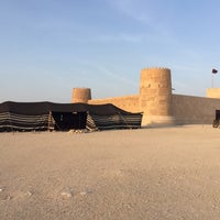 Photo taken at Al-Zubara Castle by iamkarl™ on 1/1/2017