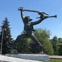 Photo taken at Памятник Мальчишу-Кибальчишу by Sergei D. on 5/14/2018