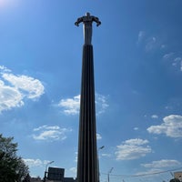 Photo taken at Yuri Gagarin Monument by Sergei D. on 7/8/2021