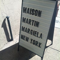 Photo taken at Maison Margiela by Marietta M. on 9/18/2013