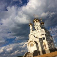 Photo taken at Храм Петра и Февронии by Олеся К. on 7/9/2016