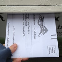 Photo taken at Ballot Drop Off Box at Ballard Branch Seattle Public Library by Jessica D. on 11/4/2012