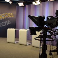 Photo taken at Estúdios Projac - Debate Globo Rio - Crivella X Freixo by Henrique O. on 10/28/2016