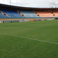 Photo taken at Estádio Serra Dourada by Jose Geraldo P. on 4/15/2013