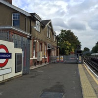 Photo taken at South Harrow London Underground Station by Anne M. on 9/15/2015