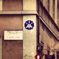Photo taken at Space Invader Vaticano by Tommy T. on 1/28/2013