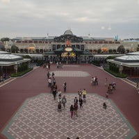 Photo taken at Tokyo Disneyland Station by Jonathan T. on 4/19/2013