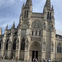 Photo taken at Cathédrale Saint-André by Santiago P. on 7/30/2023