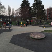 Photo taken at Park Stara Trešnjevka by Alen G. on 3/19/2015