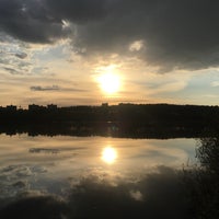 Photo taken at Черное озеро by Liuba M. on 5/4/2016