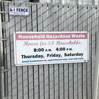 Photo taken at Recology Household Hazardous Waste Facility by Wilfred W. on 2/24/2019