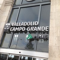 Photo taken at Valladolid - Campo Grande Railway Station by Wilfred W. on 5/17/2013