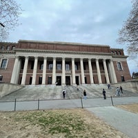 Photo taken at Widener Library by Thomas S. on 4/24/2022