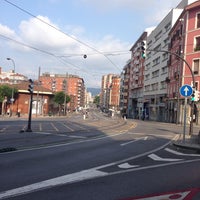 Photo taken at Plaza Aita Donostia by Borja on 7/25/2014