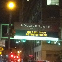 Photo taken at Holland Tunnel by Chris bizzle. on 5/13/2013