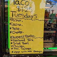 Photo taken at Taqueria Los Comales Logan Square by Zig on 6/3/2019