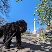 Photo taken at Logan Square - IL Centennial Monument by Zig on 4/21/2024