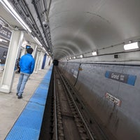 Photo taken at CTA - Grand (Blue) by Zig on 12/5/2021