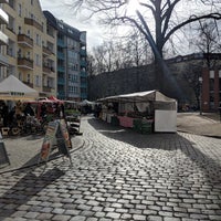 Photo taken at Schillermarkt Herrfurthplatz by Zig on 2/23/2019
